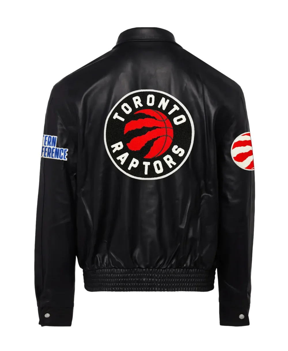 Jeff Hamilton X Toronto Raptors Leather Jacket