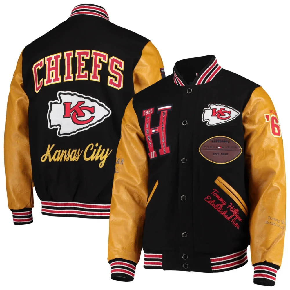 Kansas City Chiefs Tommy Hilfiger Heritage Varsity Jacket