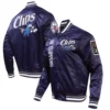 LA Clippers Pro Standard City Edition Satin Varsity Jacket