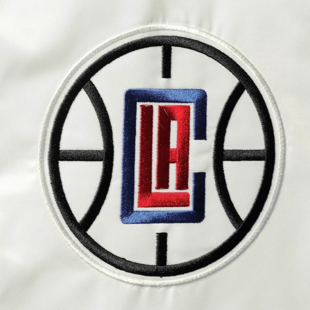 LA Clippers Starter Renegade Satin Varsity Jacket