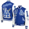 Los Angeles Dodgers Pro Standard Logo Varsity Jacket