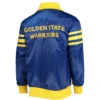 Men’s Golden State Warriors Starter Royal Varsity Jacket