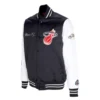 Miami Heat The Finals Black Satin Varsity Jacket