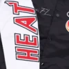 Miami Heat The Finals Black Satin Varsity Jacket