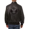 Milwaukee Bucks Bomber Varsity Leather Jacket