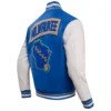 Milwaukee Bucks Wool & Leather Varsity Jacket