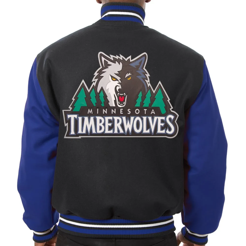 Minnesota Timberwolves Wool Varsity Jacket