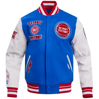 NBA Detroit Pistons Classic Men’s Varsity Jacket