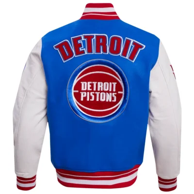 NBA Detroit Pistons Classic Men’s Varsity Jacket