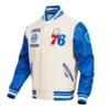 NBA Philadelphia 76ers Retro Classic Wool Varsity Jacket