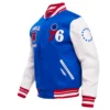 NBA Philadelphia 76ers Retro Classic Varsity Jacket