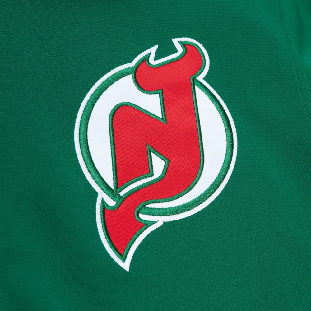 New Jersey Devils 1984 Warm Up Varsity Jacket