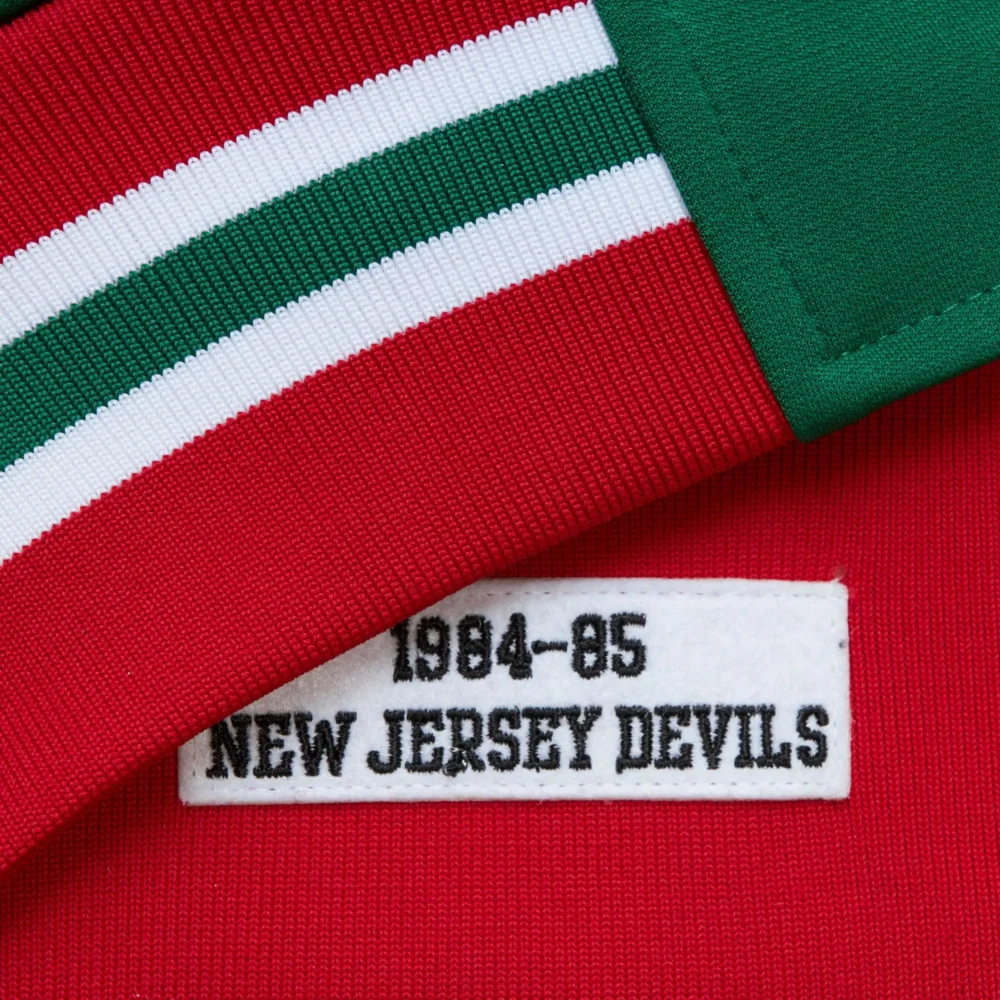 New Jersey Devils 1984 Warm Up Varsity Jacket