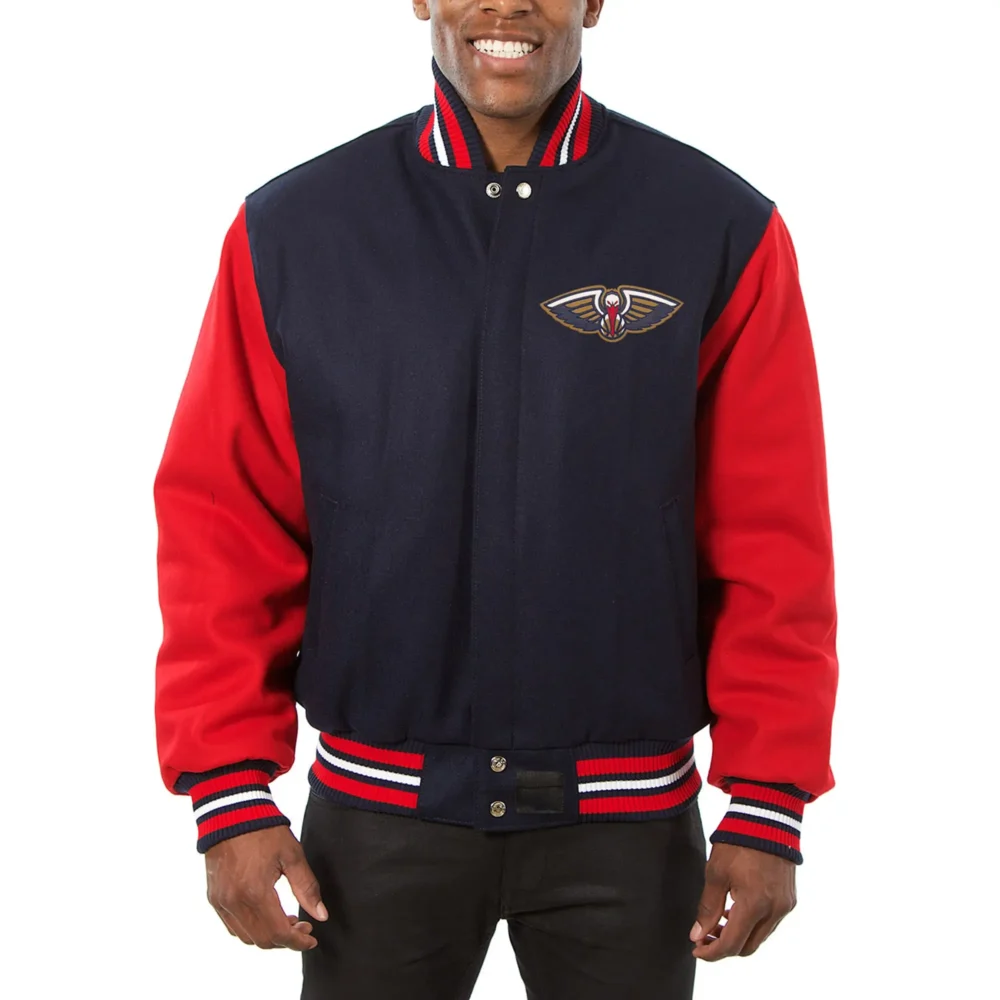 New Orleans Pelicans Wool Varsity Jacket