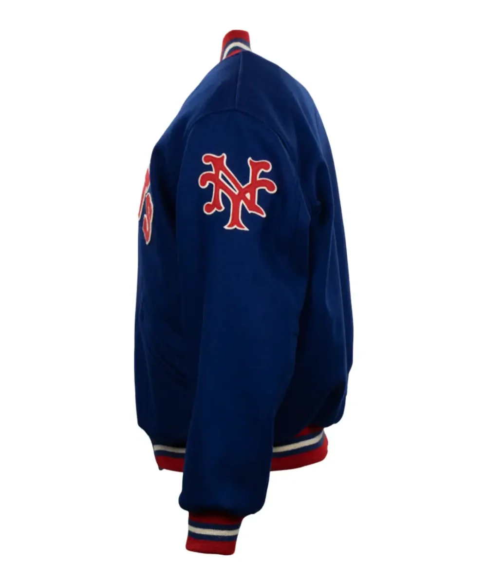 New York Giants Authentic Royal Blue Varsity Jacket