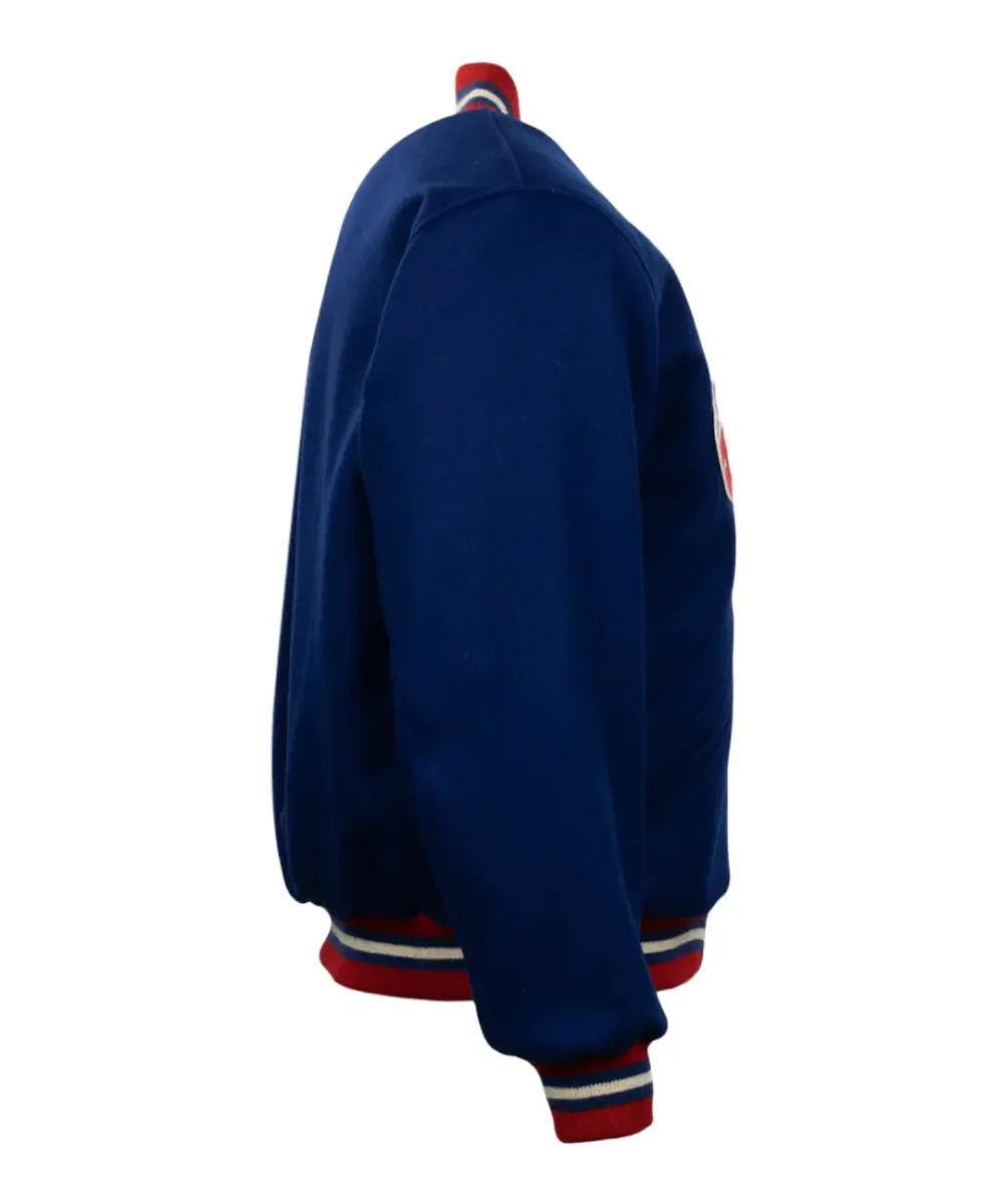 New York Giants Authentic Royal Blue Varsity Jacket