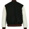 New York Giants Authentic Wool & Leather Varsity Jacket