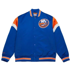 New York Islanders Blue Varsity Jacket