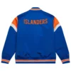 New York Islanders Blue Varsity Jacket