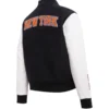 New York Knicks Classic Wool & Leather Varsity Jacket