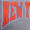 New York Knicks Pro Standard Heather Gray Varsity Jacket