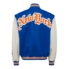 New York Knicks Wool & Leather Varsity Jacket