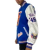 New York Knicks Wool & Leather Varsity Jacket