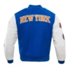 New York Knicks Wool & leather Varsity Jacket