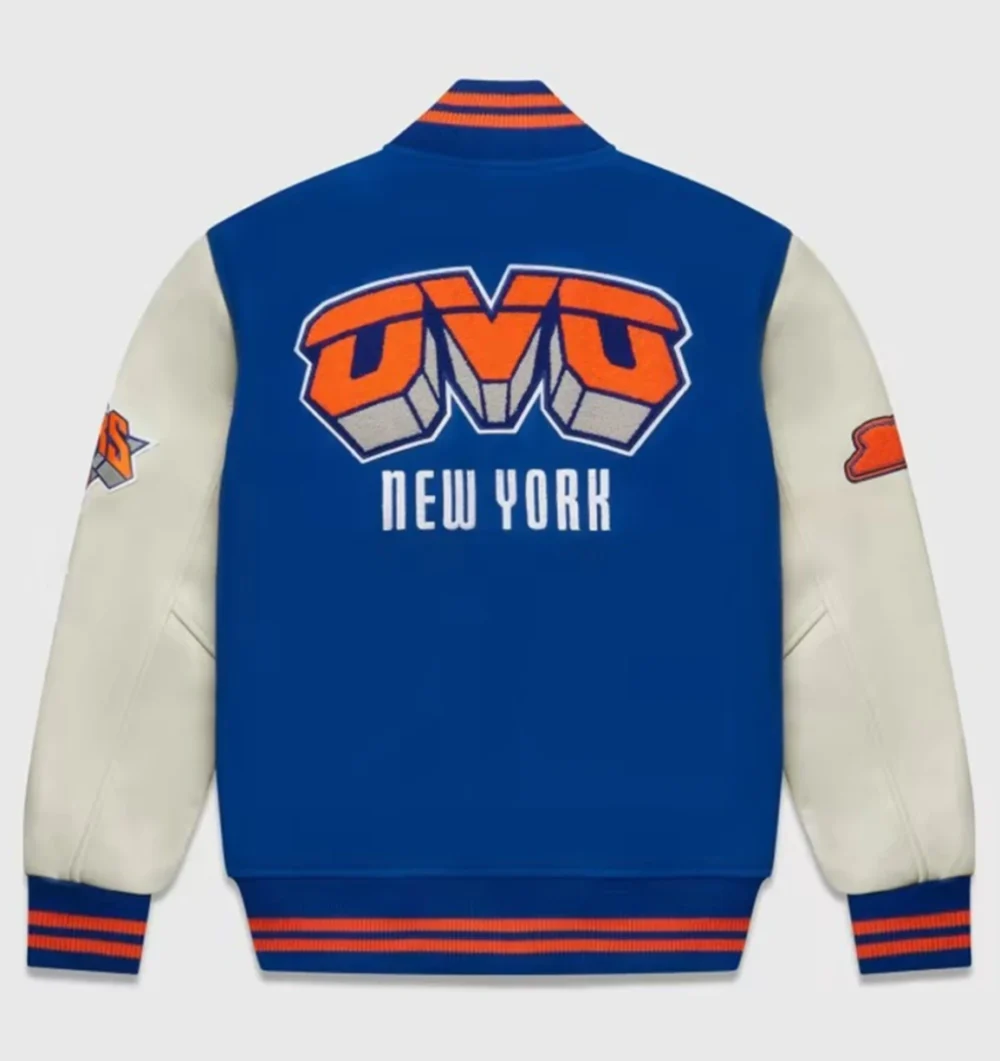 OVO New York Knicks Varsity Jacket