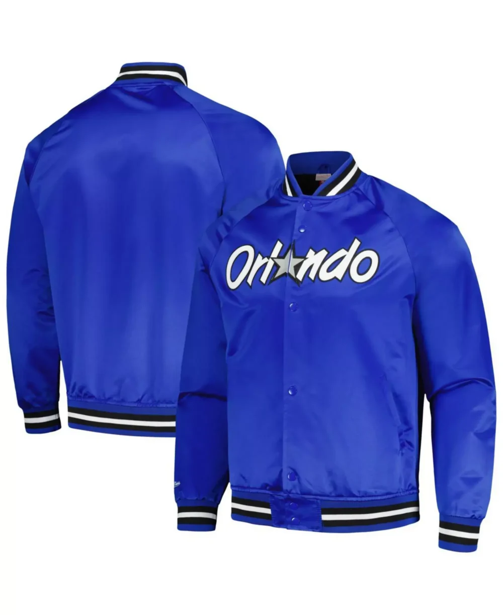 Orlando Magic Hardwood Classics Throwback Varsity Jacket