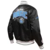 Orlando Magic Retro Classic Rib Satin Varsity Jacket