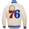 Philadelphia 76ers Team Players Satin Varsity Jacket