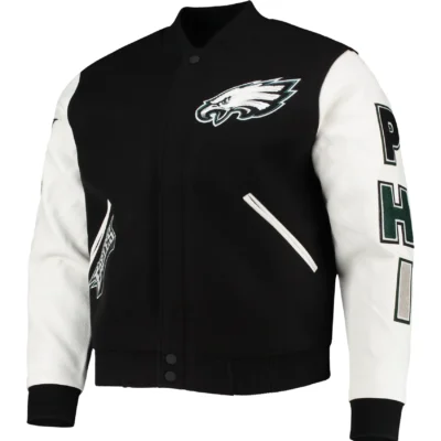 Philadelphia Eagles Pro Standard Logo Varsity Jacket