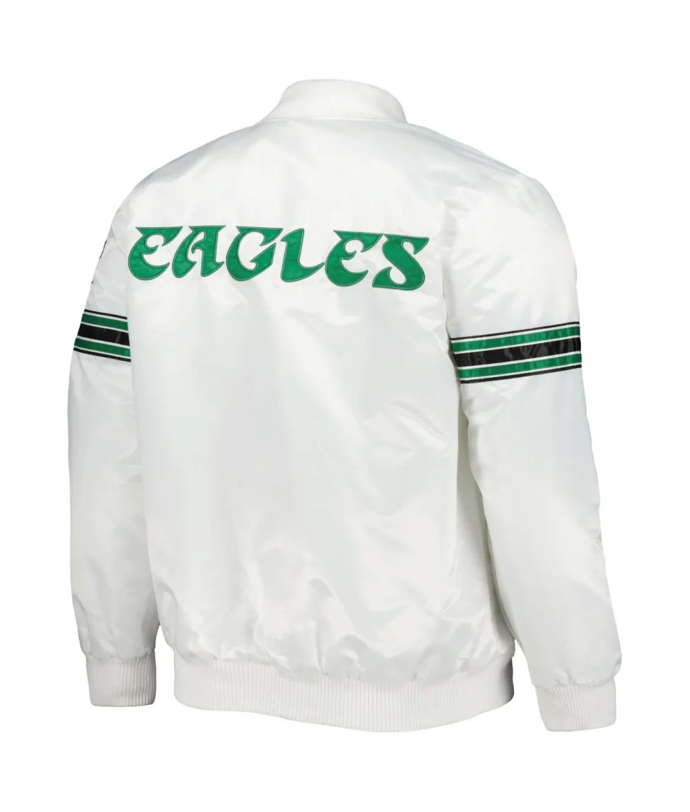 Philadelphia Eagles Starter The Power Forward Varsity Jacket