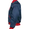 Philadelphia Phillies Authentic Satin Navy Varsity Jacket