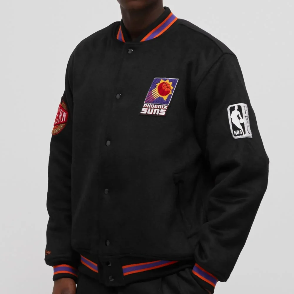 Phoenix Suns Basketball Team Players Varsity Jacket