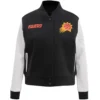 Phoenix Suns Classic Wool & Leather Varsity Jacket