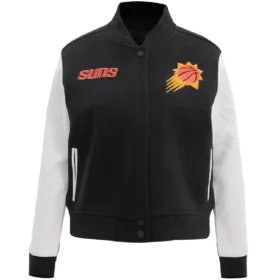 Phoenix Suns Classic Wool & Leather Varsity Jacket