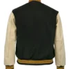 Pittsburgh Pirates Black Wool & Leather Varsity Jacket