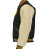 Pittsburgh Pirates Black Wool & Leather Varsity Jacket