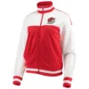 Portland Trail Blazers Satin Varsity Jacket