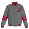 Portland Trail Blazers Wool Varsity Jacket