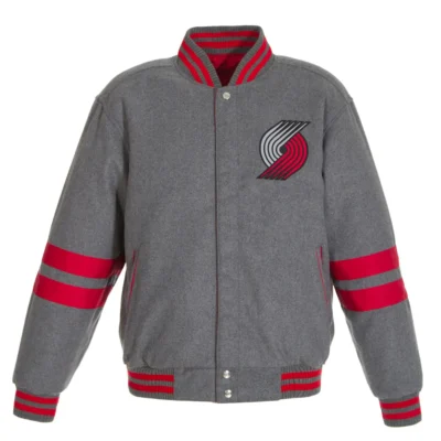 Portland Trail Blazers Wool Varsity Jacket