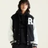 Roots Vintage Wool & Leather Varsity Jacket