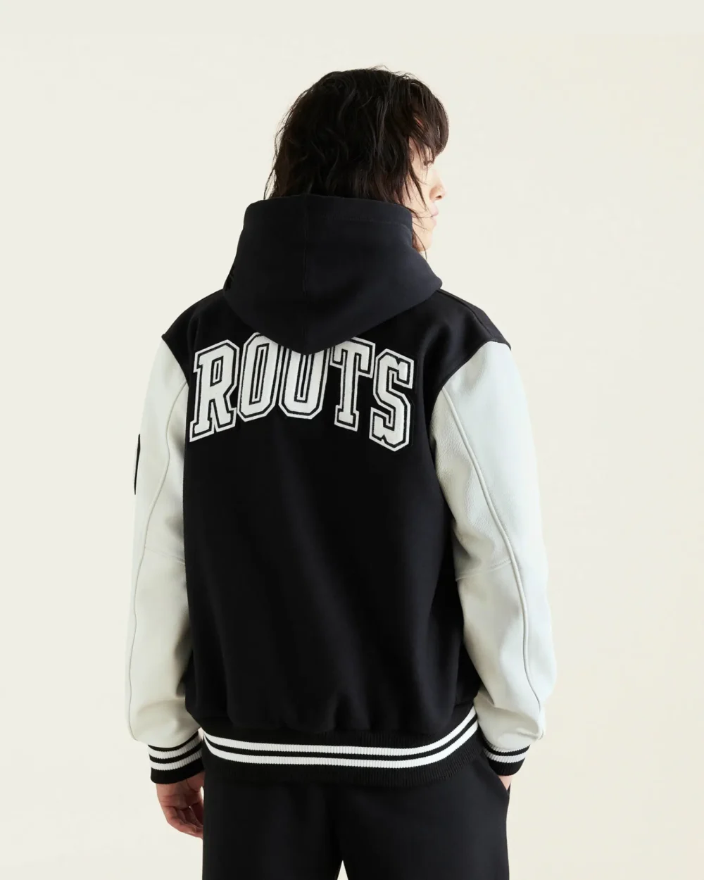 Roots Vintage Wool & Leather Varsity Jacket