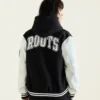 Roots Vintage Wool & Leather Varsity Jacket