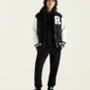 Roots Vintage Wool & Leather Varsity Jacket