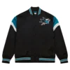 San Jose Sharks Black Varsity Jacket