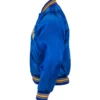 Seattle Mariners Satin Royal Blue Varsity Jacket