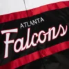 Script Heavyweight Satin Jacket Atlanta Falcons